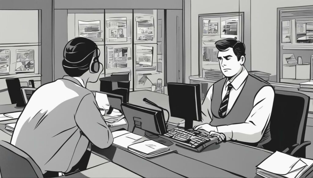 servicio al cliente en línea